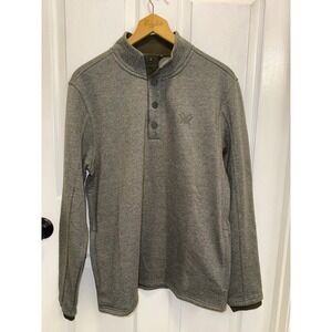Vortex Optics Men's Arctic Snap Henley Sweater Olive Medium Hunting Outdoor